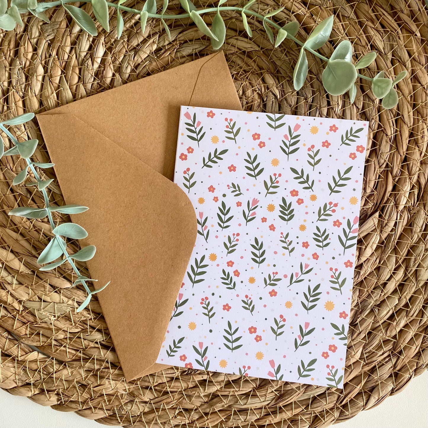 Flowers | card folded