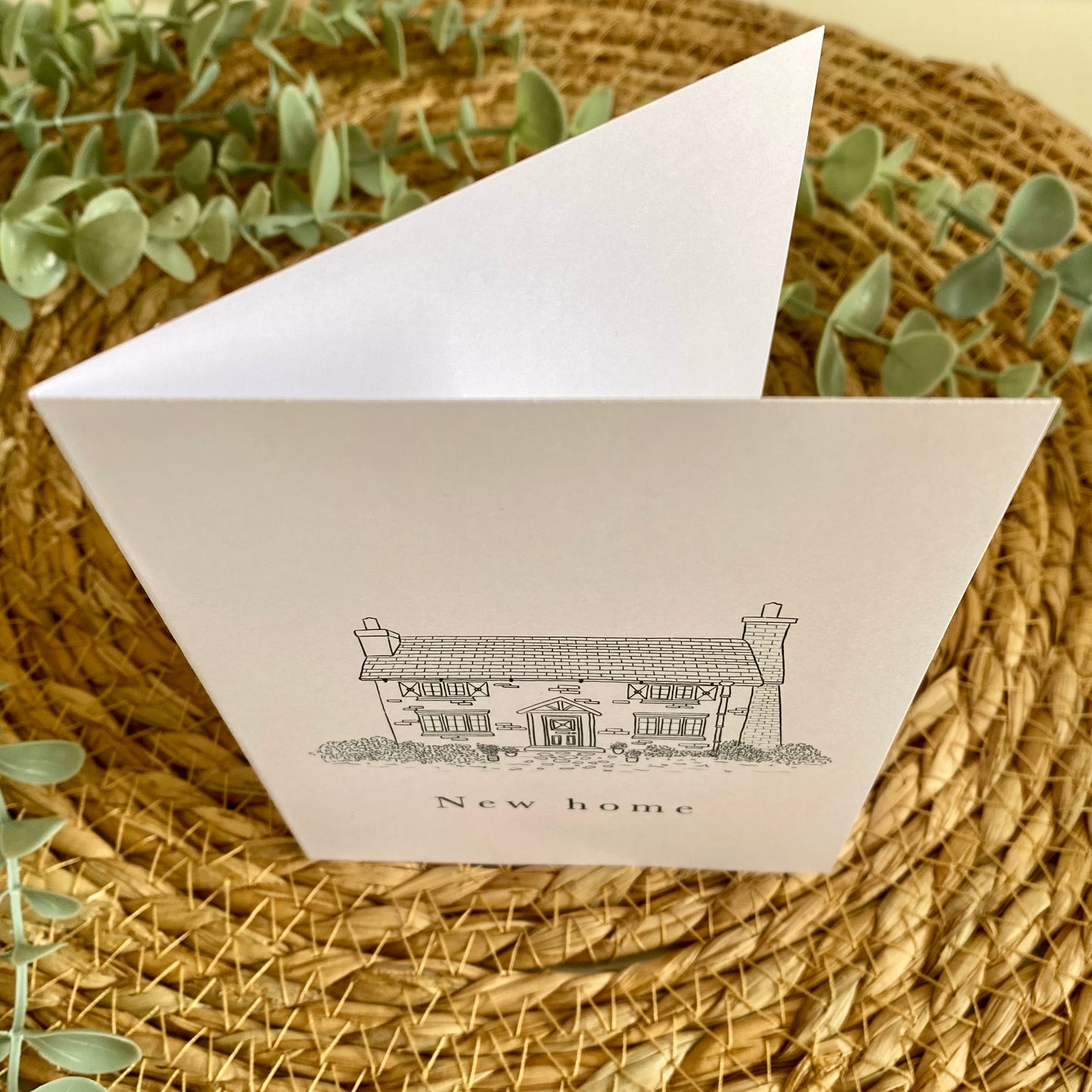 new home | card folded