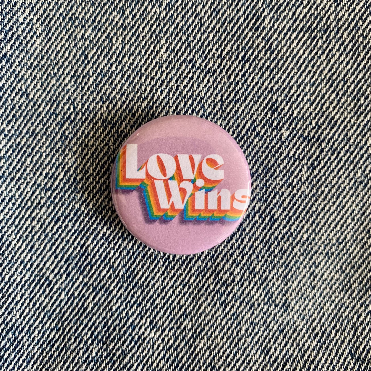 Love Wins | Pin Badge Button