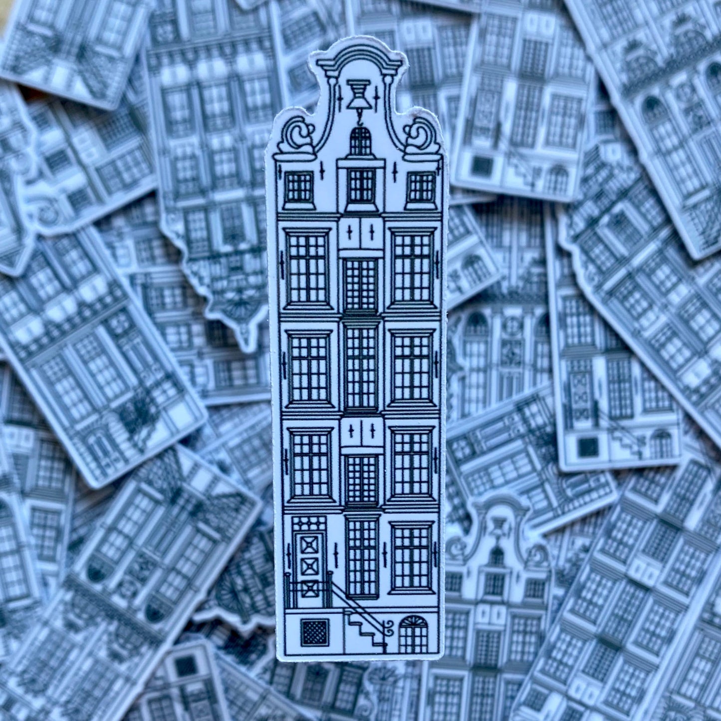 Dutch houses - sticker set of 3