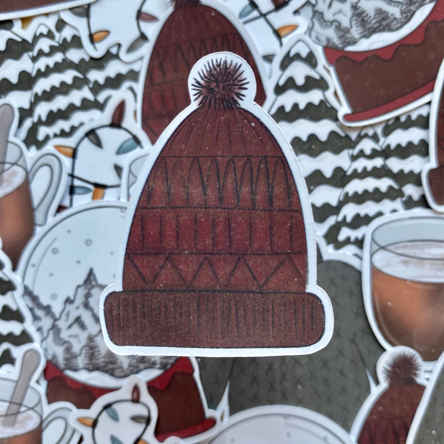 Winter - sticker set of 6