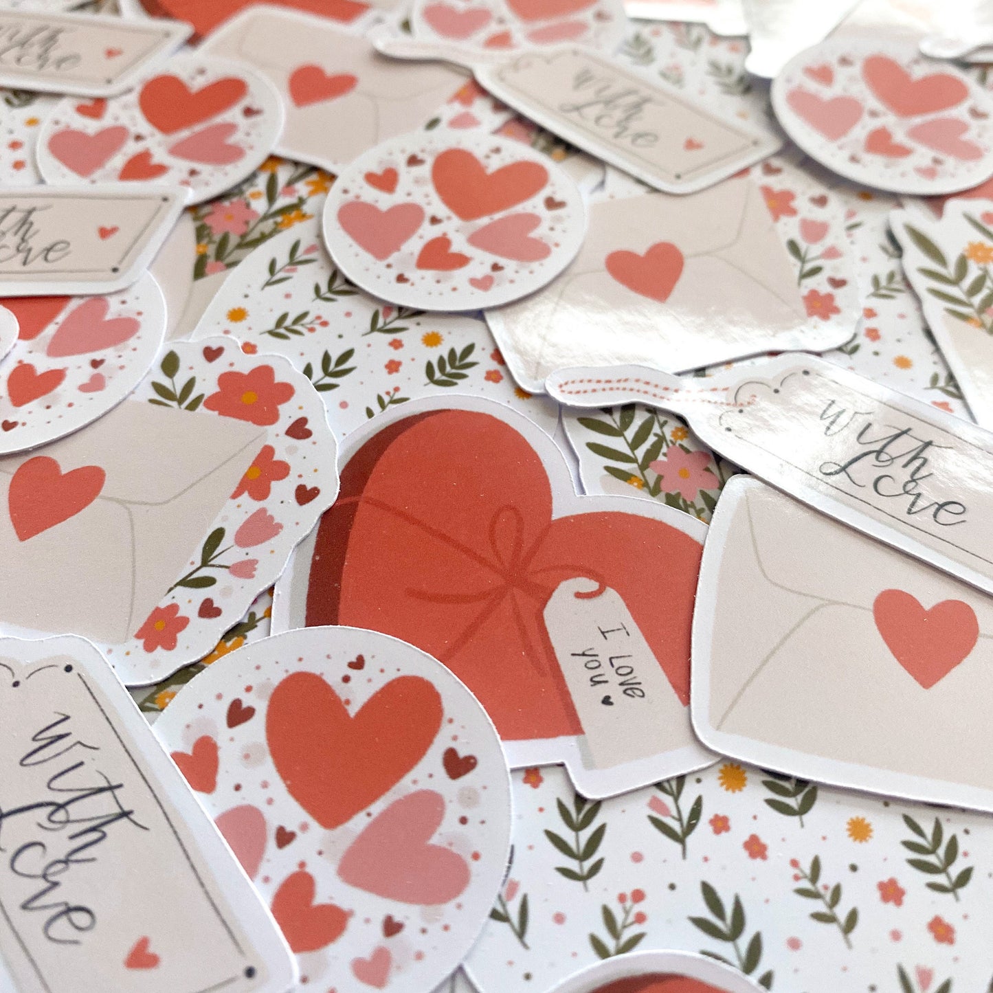 Love - sticker set of 6