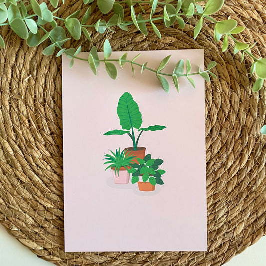 Plants print A4\A5