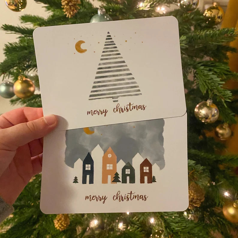 Christmas Cards - A6 set of 2