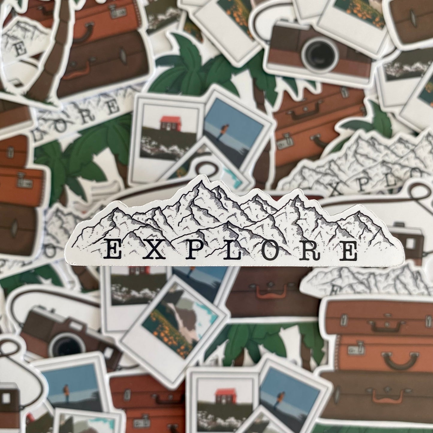 Explore | Sticker set of 5
