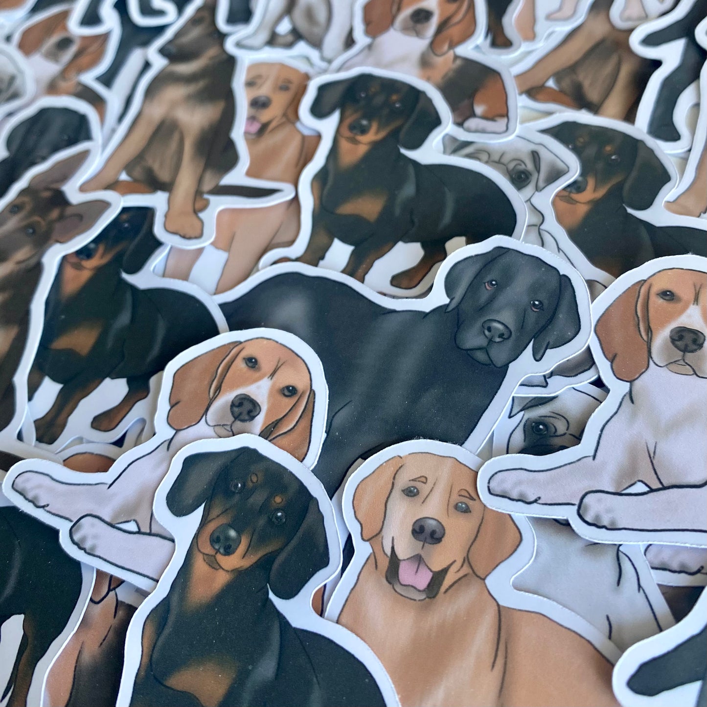 Dogs - sticker set of 6