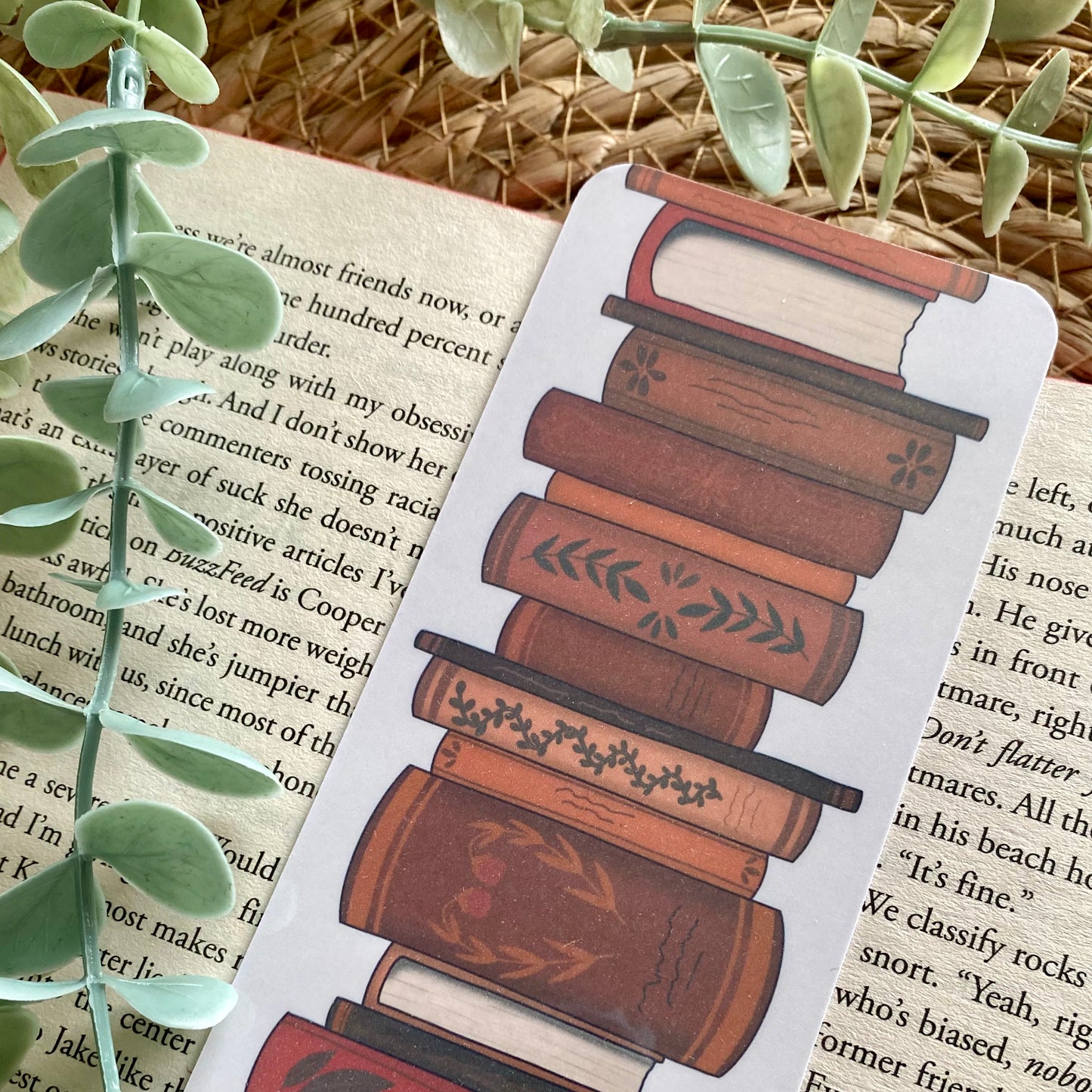 Stack of books | Bookmark